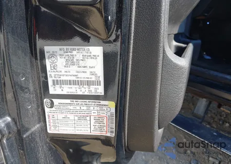 2012 Ford F-150 Platinum from USA, damaged, VIN 1FTFW1ET3CFA76587